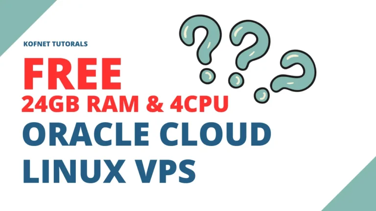 Oracle Cloud Linux VPS